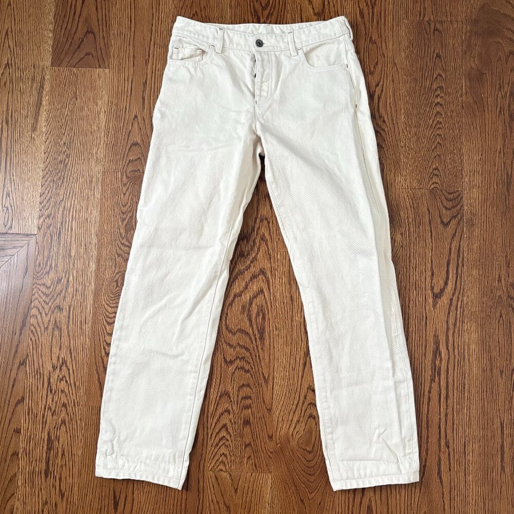 Emporio Armani White Jeans, Size 27